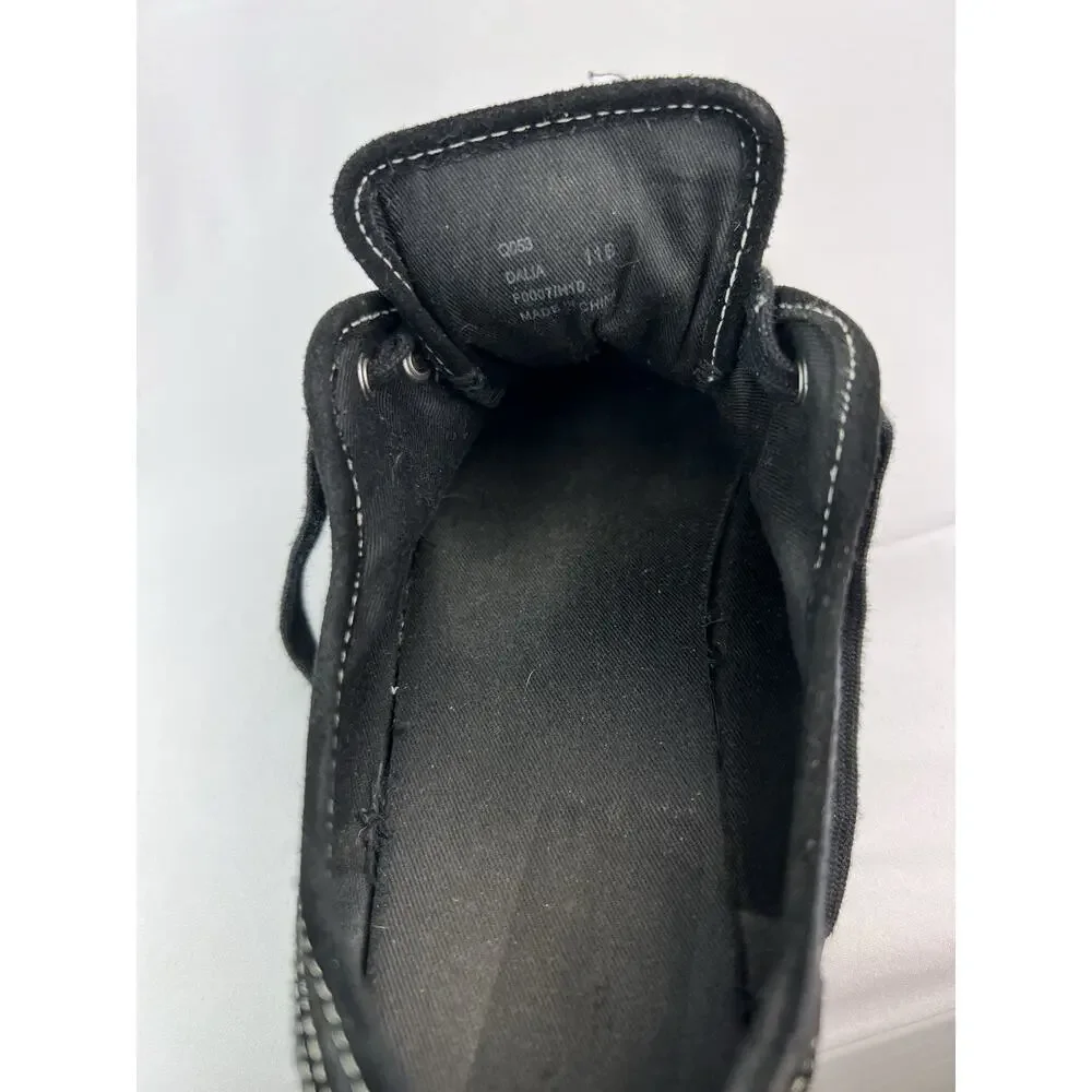 COACH Dalia Womens Sneakers Size 11 B Black Signature C Monogram Shoes F0007